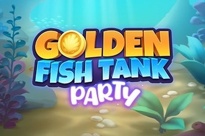 Golden Fish Tank Party Online Slot Logo