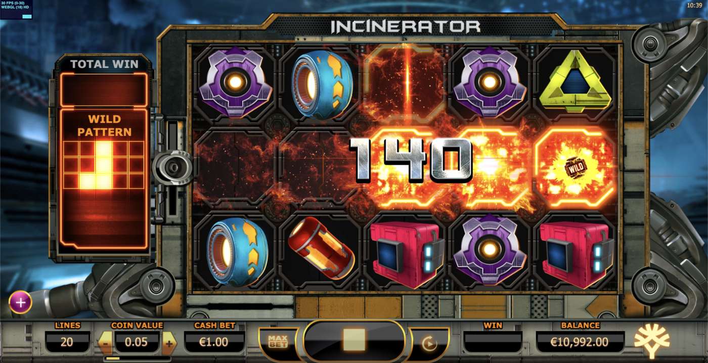 Incinerator: image of winning