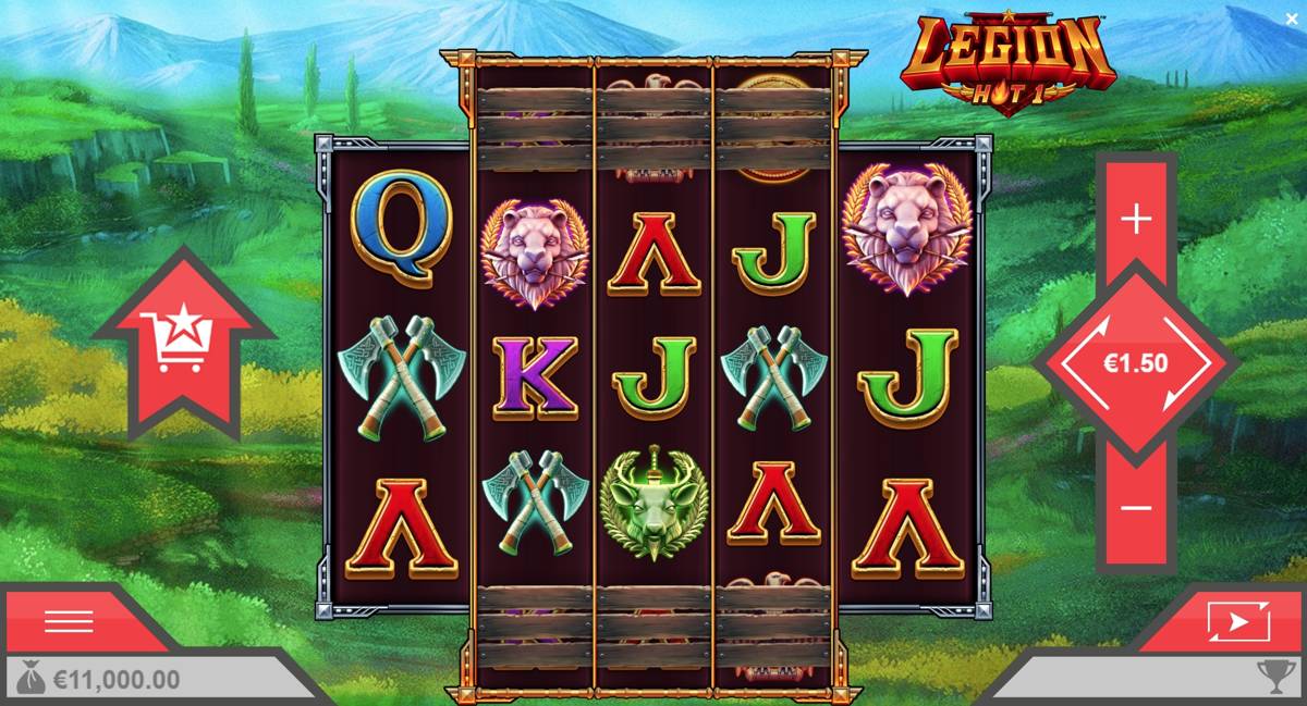 Legion Hot 1: image of main menu