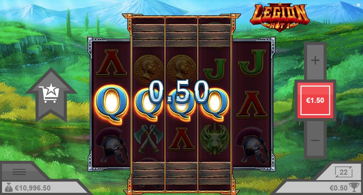 Legion Hot 1: image of winning