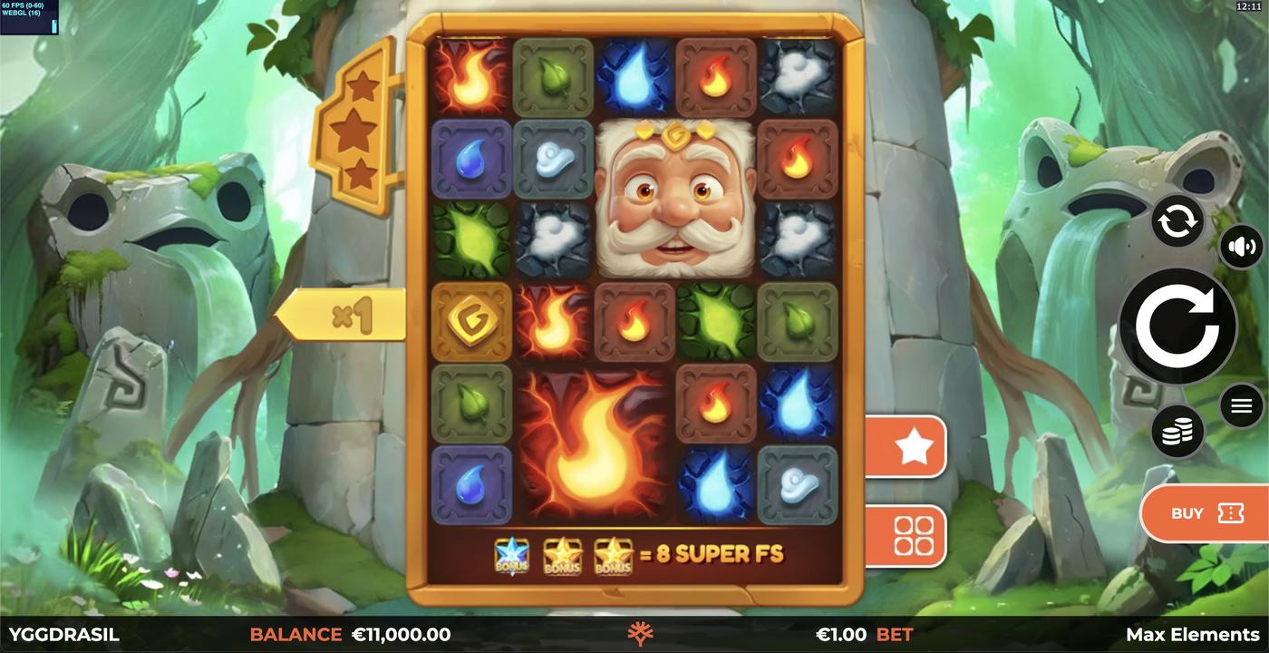 Max Elements GigaBlox: image of main menu