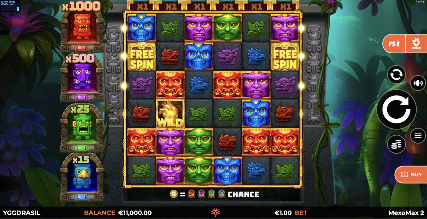 MexoMax 2: image of main menu