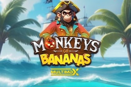 Monkeys Go Bananas MultiMax Online Slot Logo