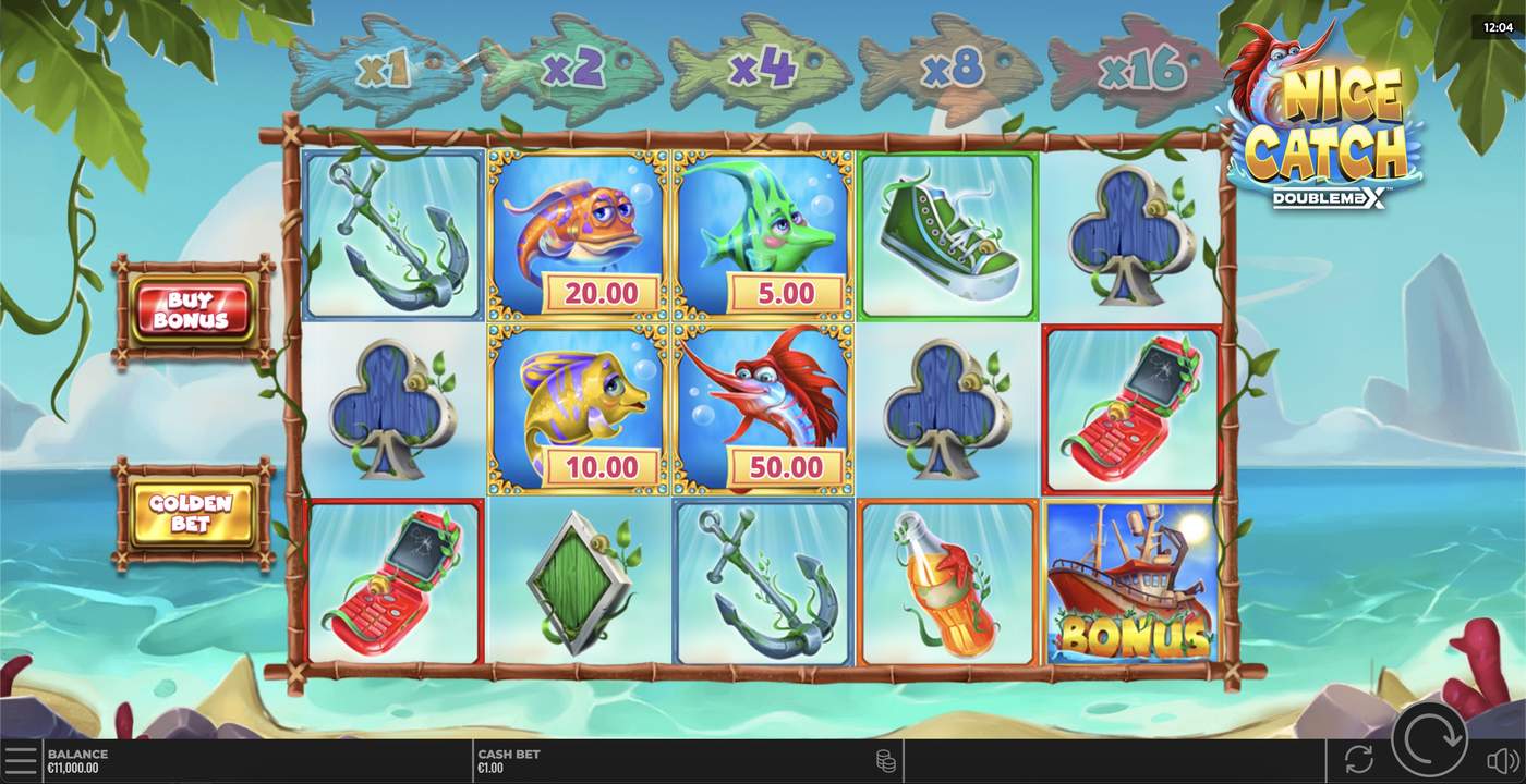 Nice Catch DoubleMax: image of main menu