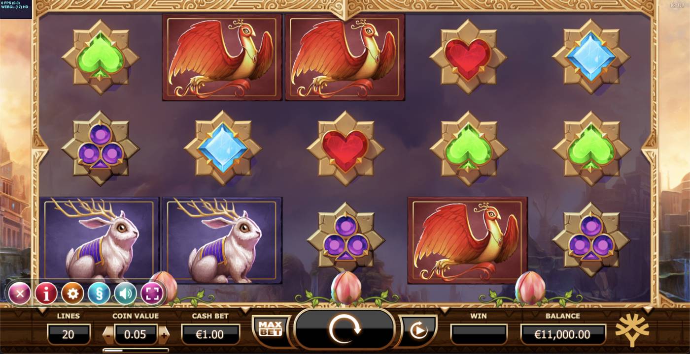 Nirvana: image of main menu