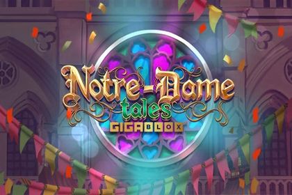 Notre-Dame Tales GigaBlox Online Slot Logo