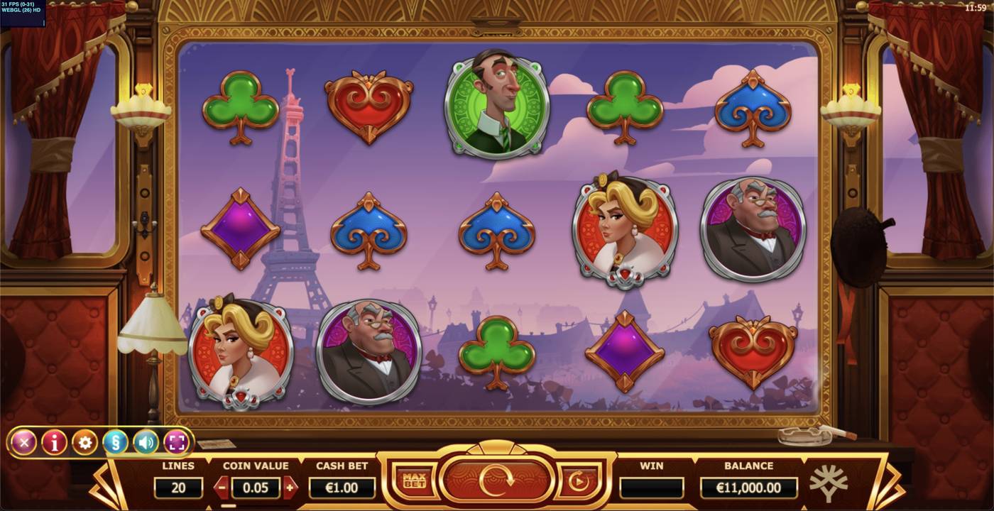 Orient Express: image of main menu