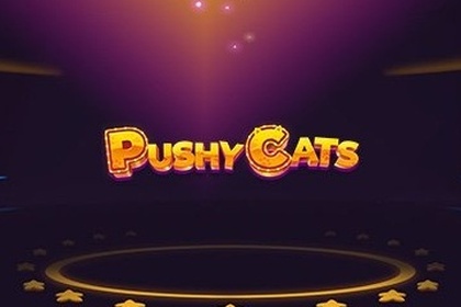 Pushy Cats Online Slot Logo