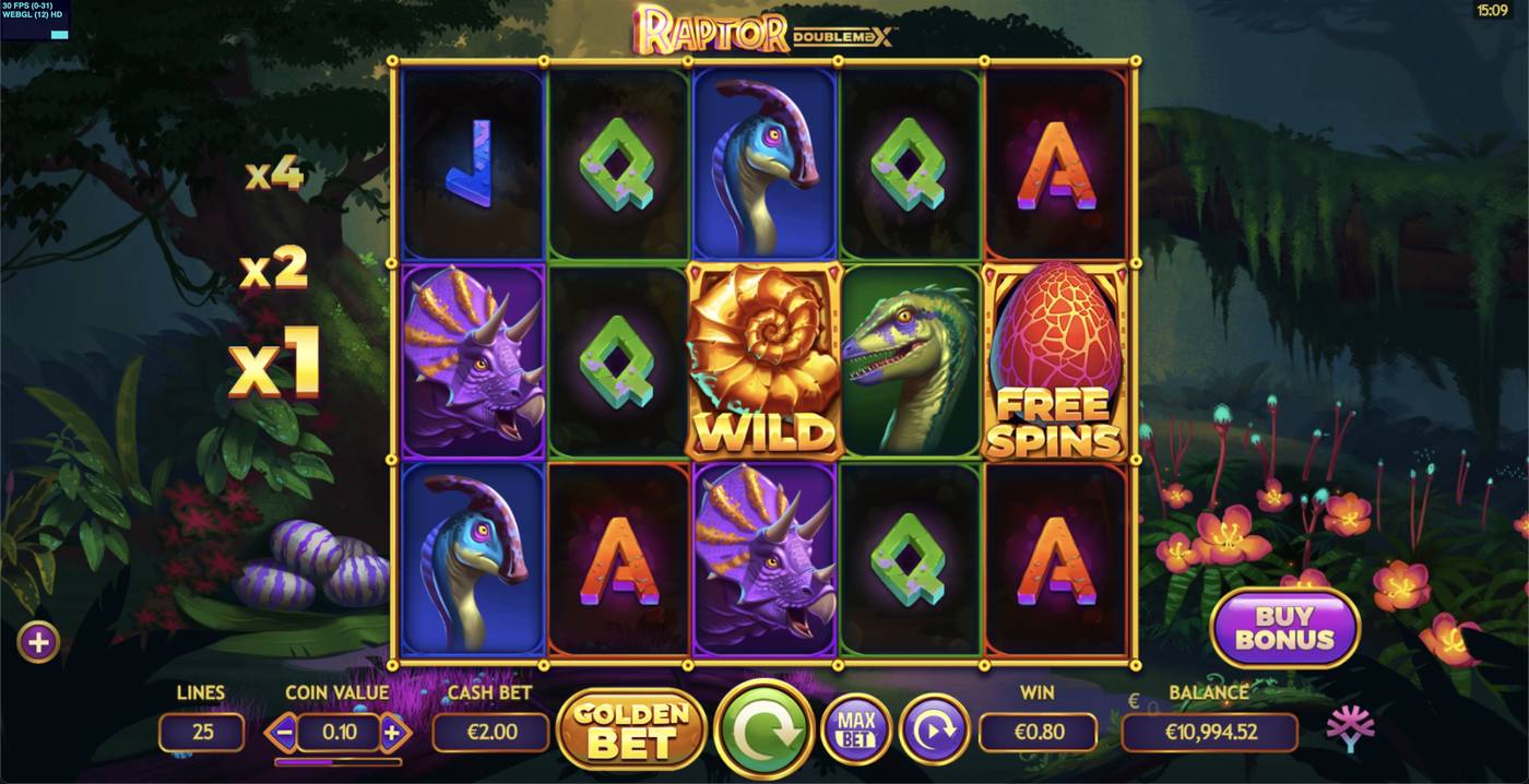 Raptor DoubleMax: image of winning