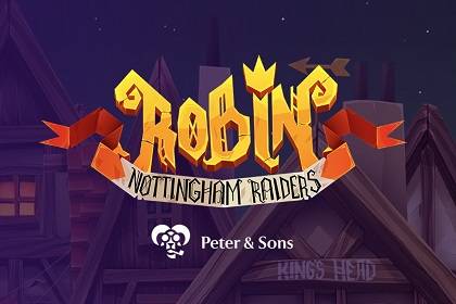 Robin: Nottingham Raiders Online Slot Logo