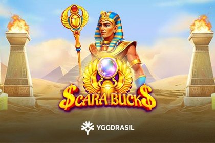 Scara Bucks Online Slot Logo