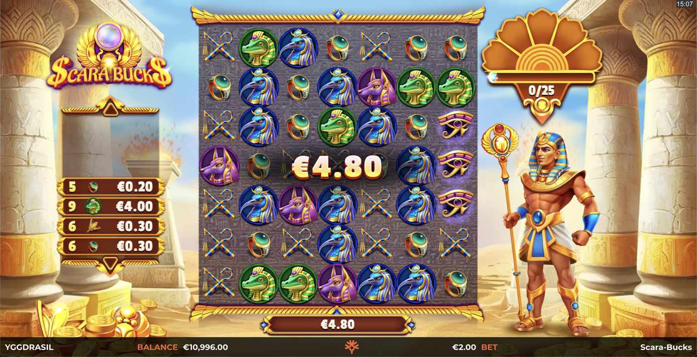 Scara Bucks: image of winning