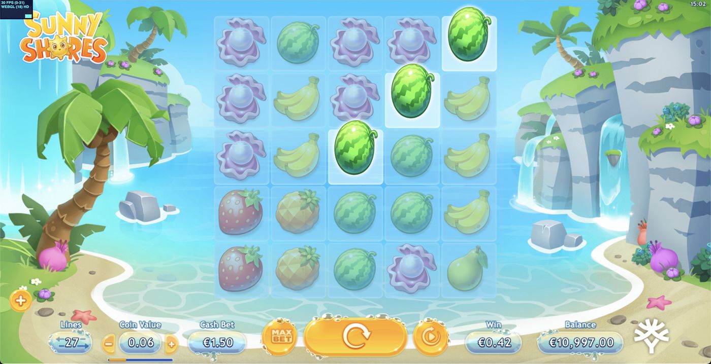 Sunny Shores: image of winning