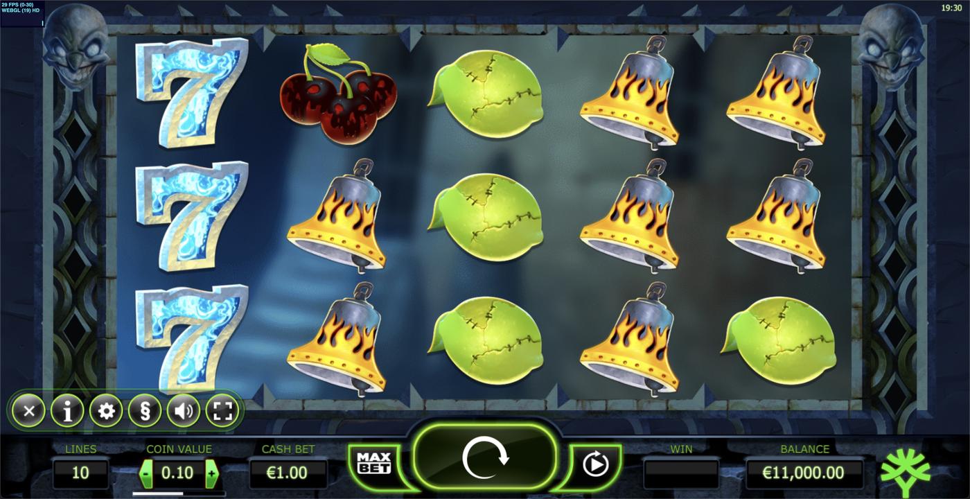 The Dark Joker Rizes: image of main menu
