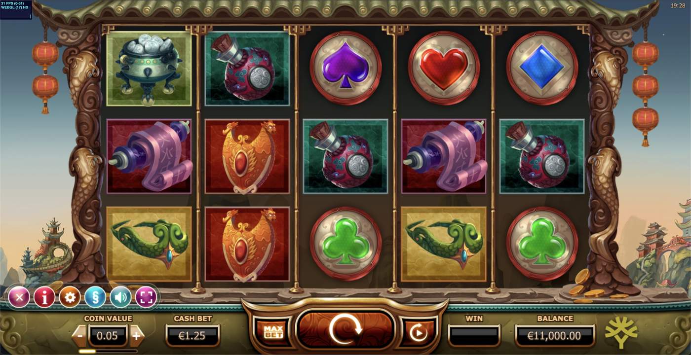 The Legend of the Golden Monkey: image of main menu