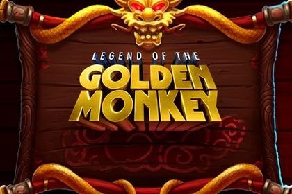 The Legend of the Golden Monkey Online Slot Logo