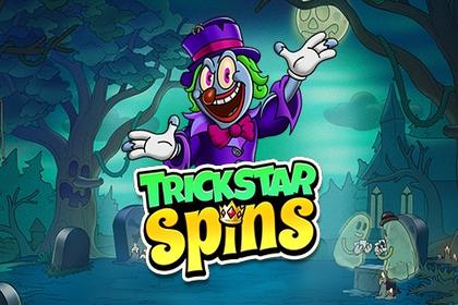Trickstar Spins Online Slot Logo