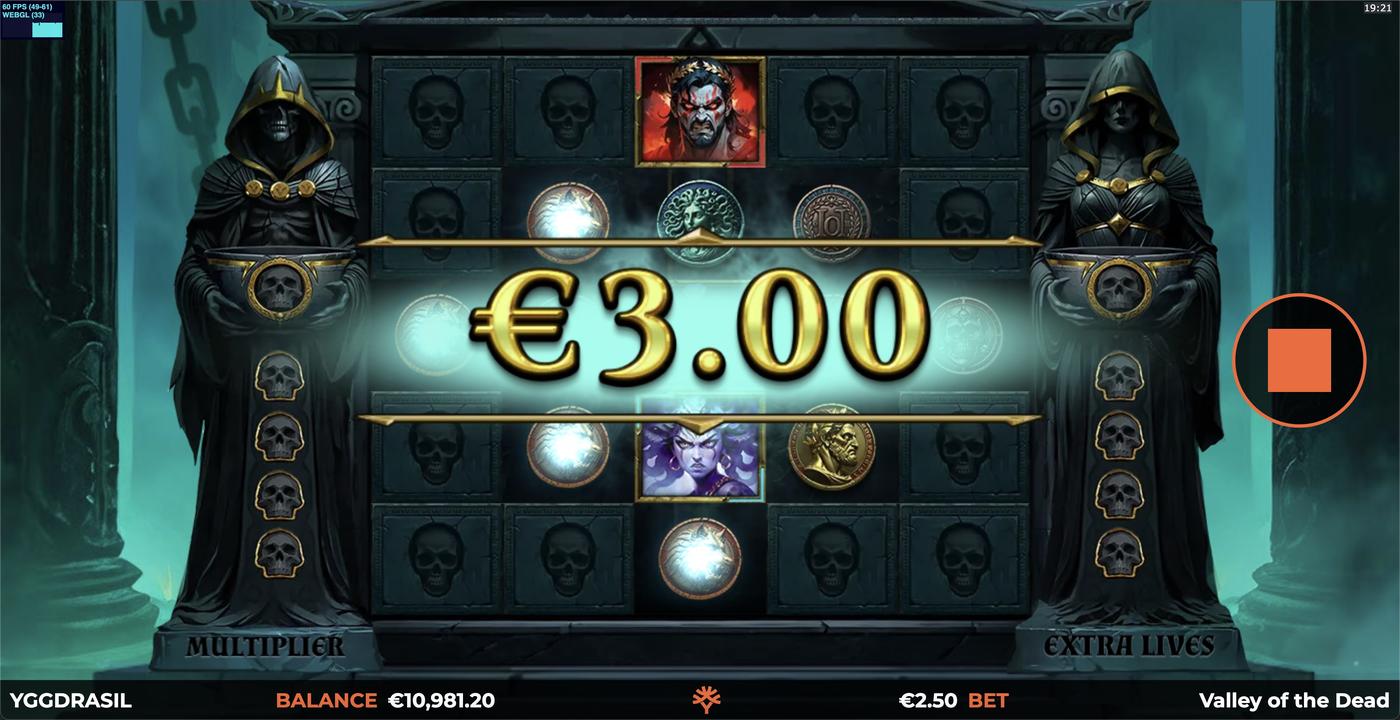 Valley of the Dead: image of winning