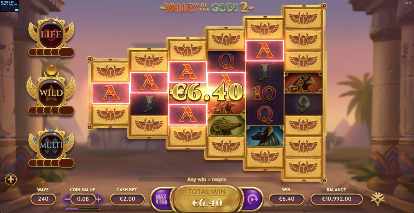 Valley of the Gods 2: image of winning