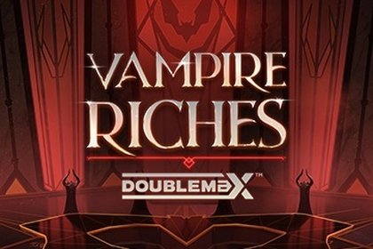 Vampire Riches DoubleMax Online Slot Logo