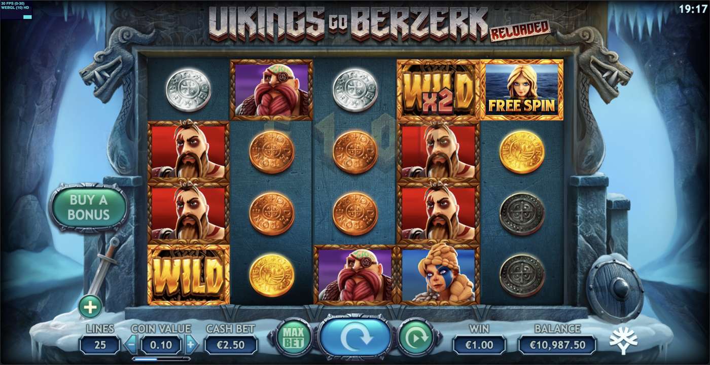 Vikings Go Berzerk Reloaded: image of winning