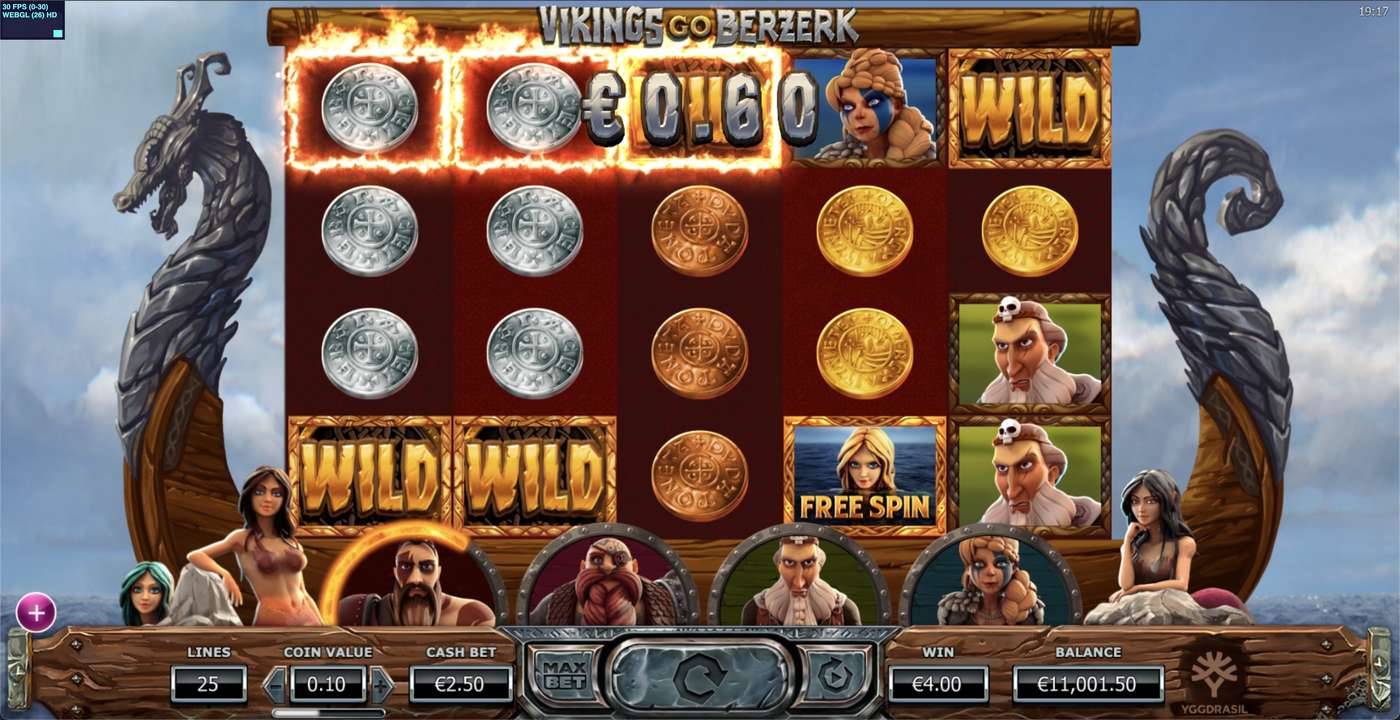 Vikings Go Berzerk: image of winning