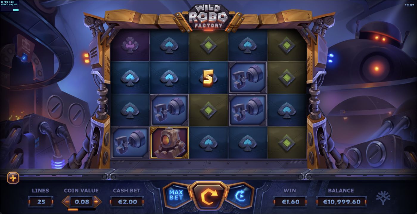 Wild Robo Factory: image of winning