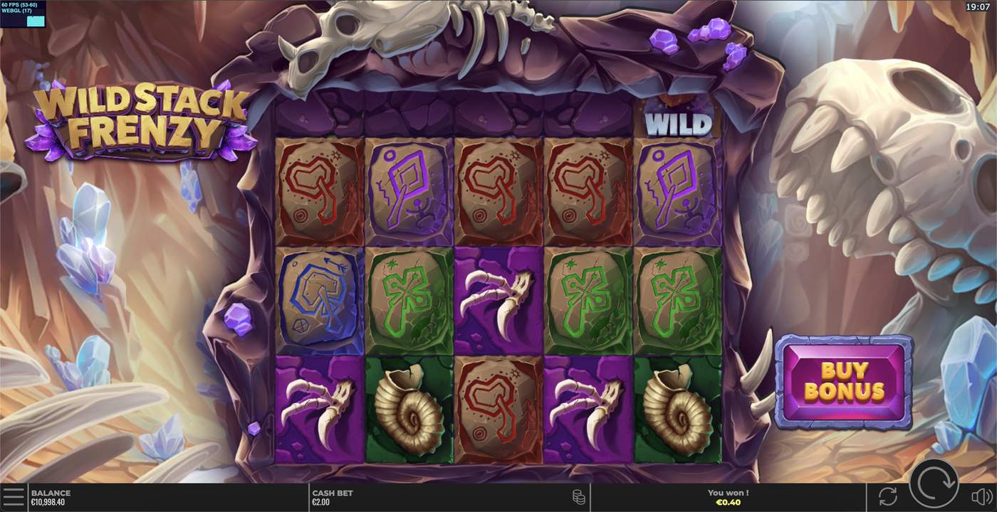 Wild Stack Frenzy: image of winning