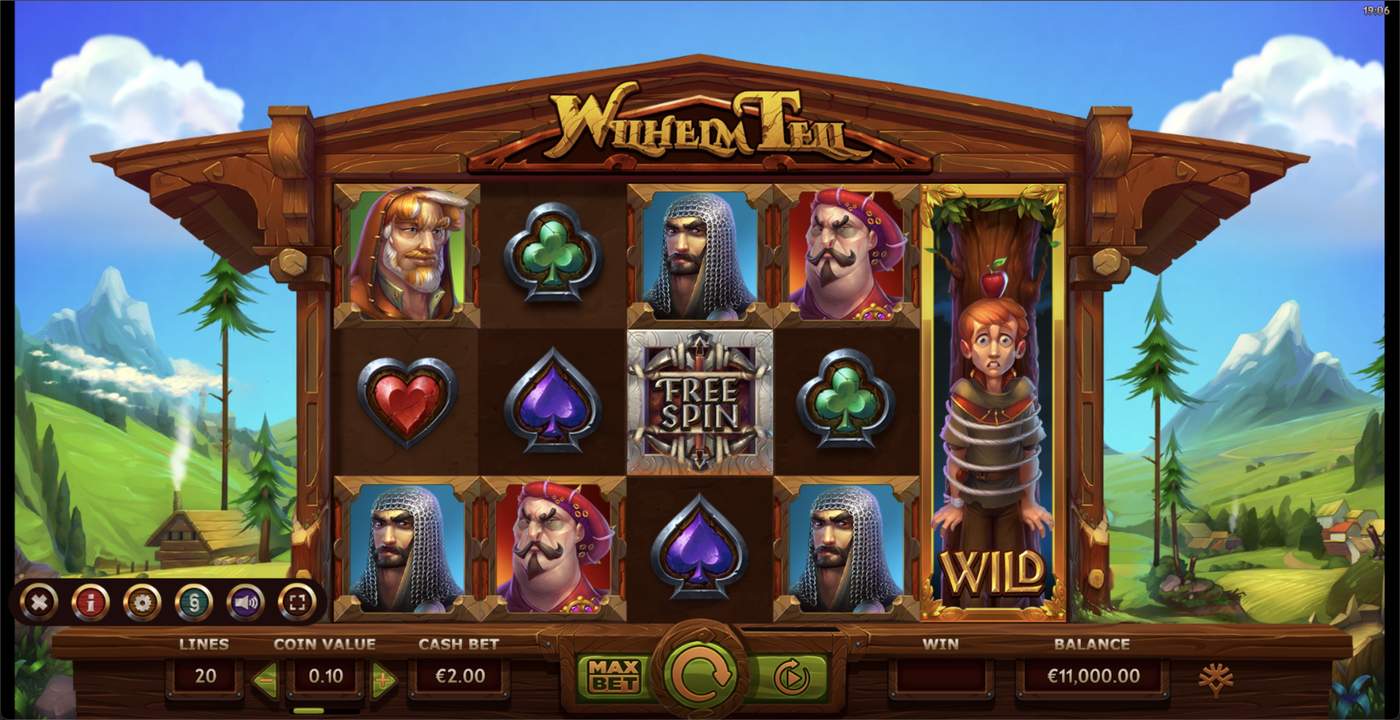 Wilhelm Tell: image of main menu