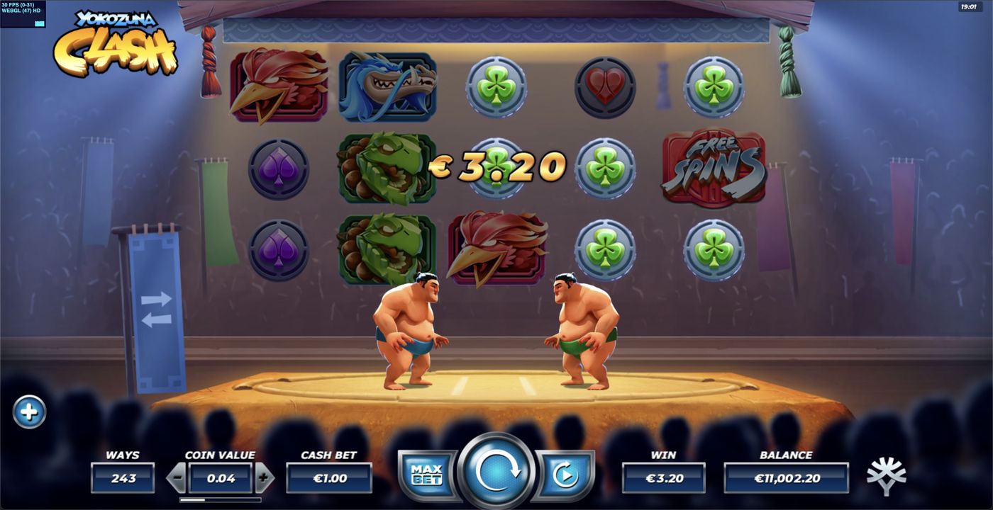 Yokozuna Clash: image of winning