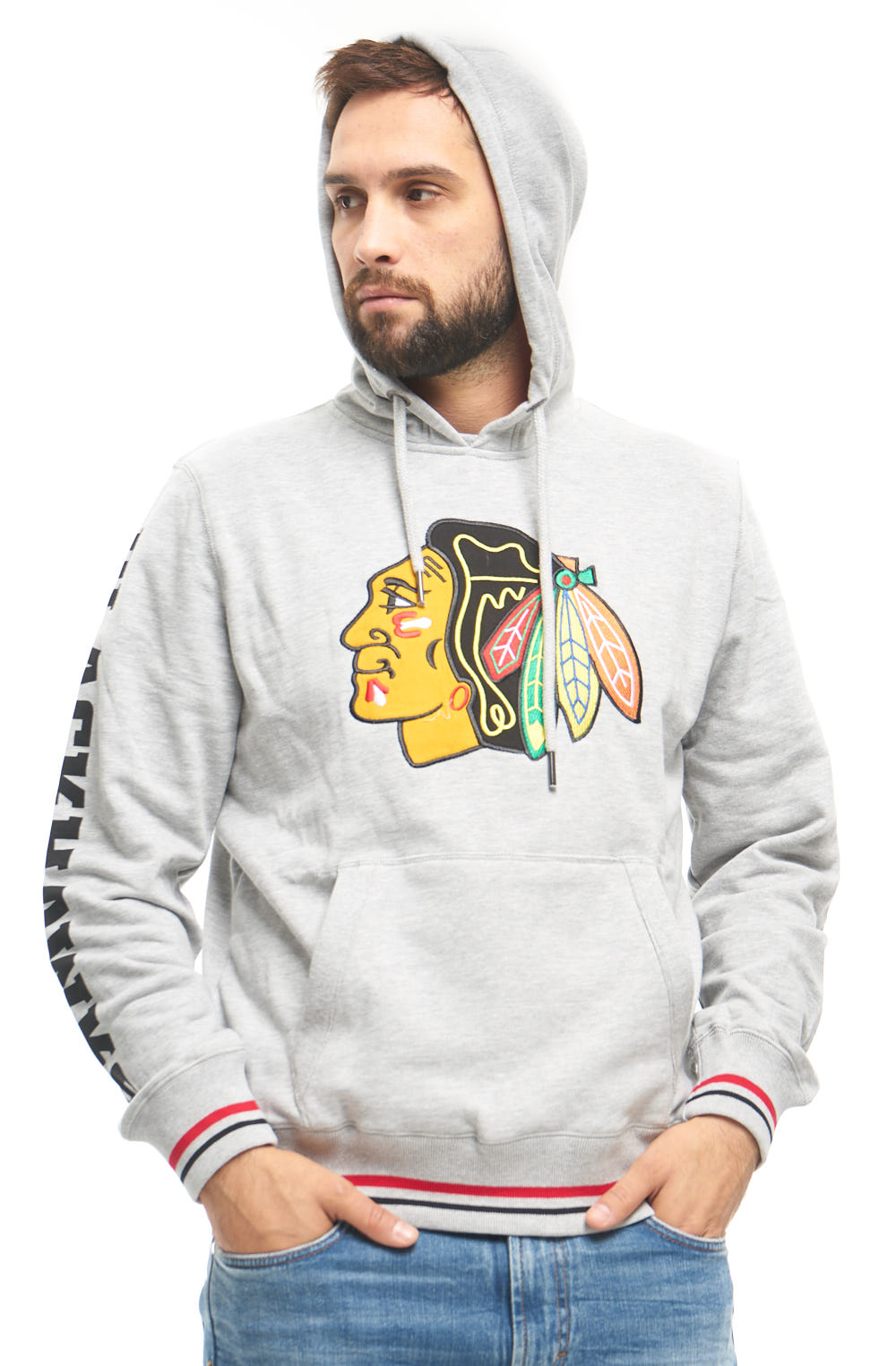 366410 Толстовка Chicago Blackhawks (ТМ ATRIBUTIKA&CLUB)
