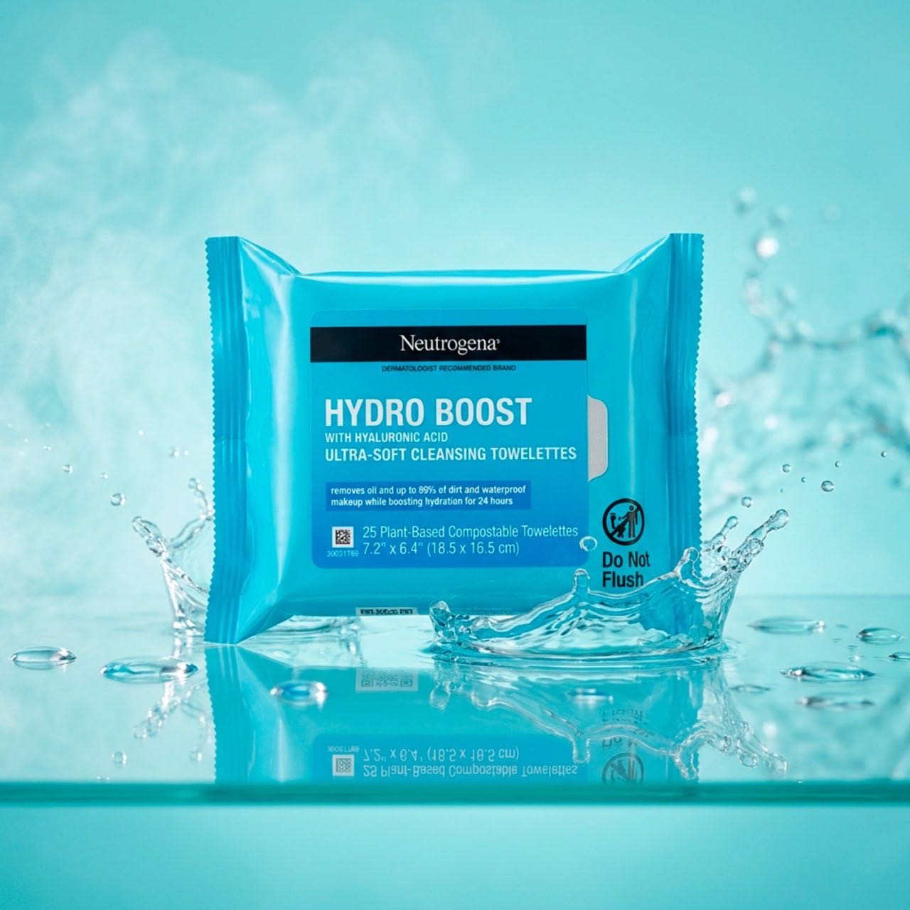 Neutrogena салфетки для снятие макияжа 25шт
