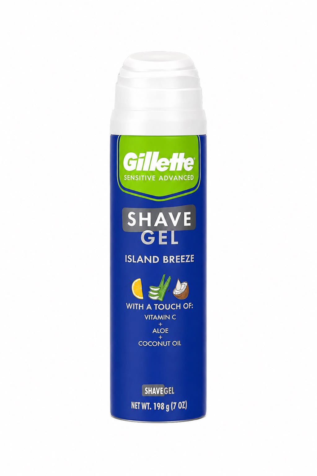 Gillette пена для бритья Senstive 198г