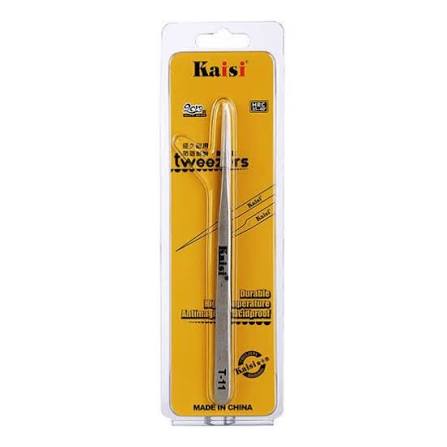 Kaisi T-11 Frosted Tweezers （pinset)