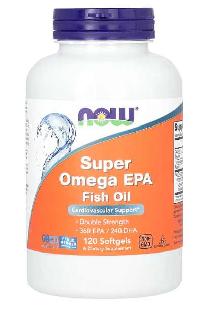 NOW FOODS SUPER OMEGA EPA 1200 MG 360/240 120 SGELS
