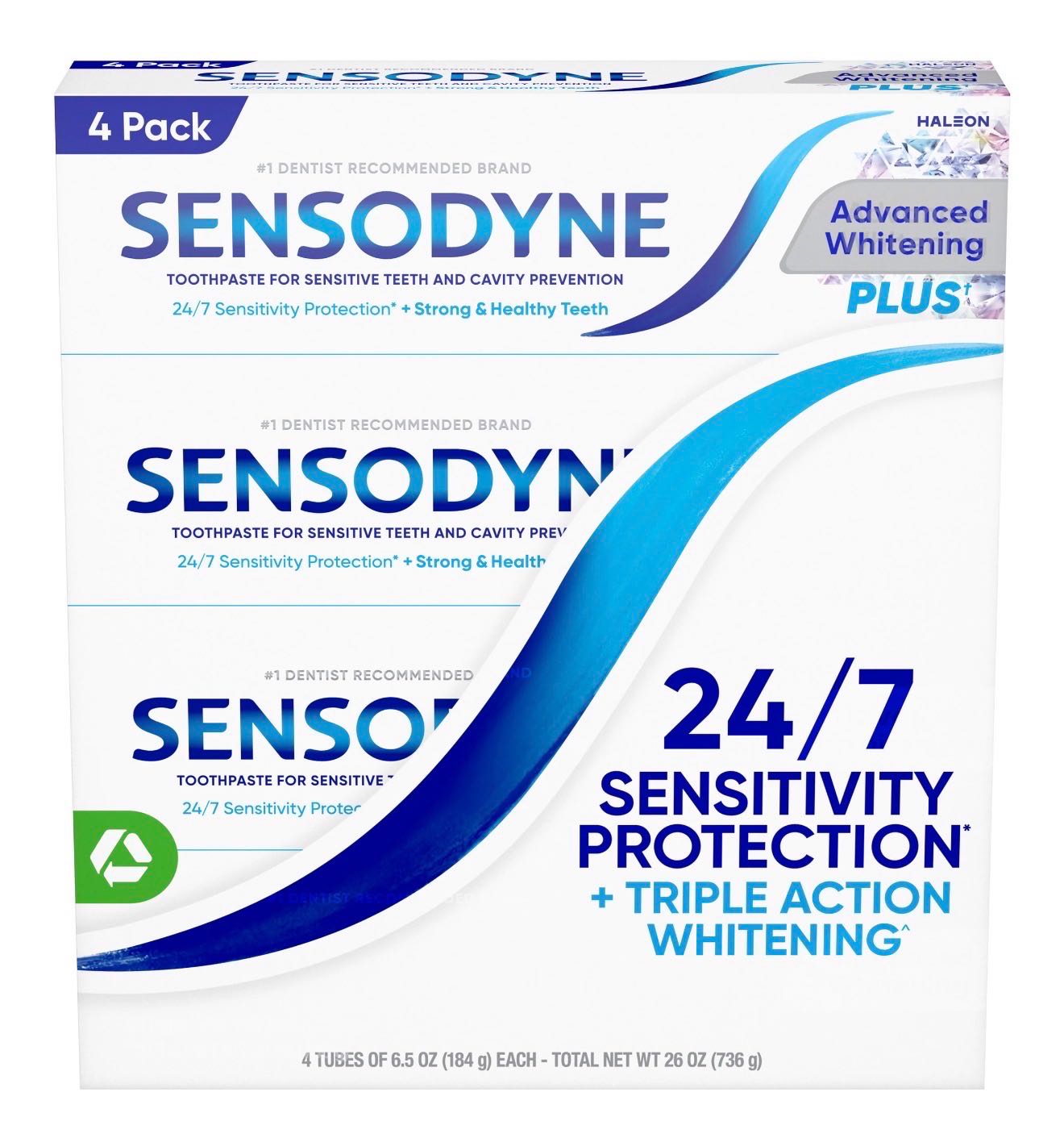 Sensodyne зубная паста  Advanced Whiteing 184г