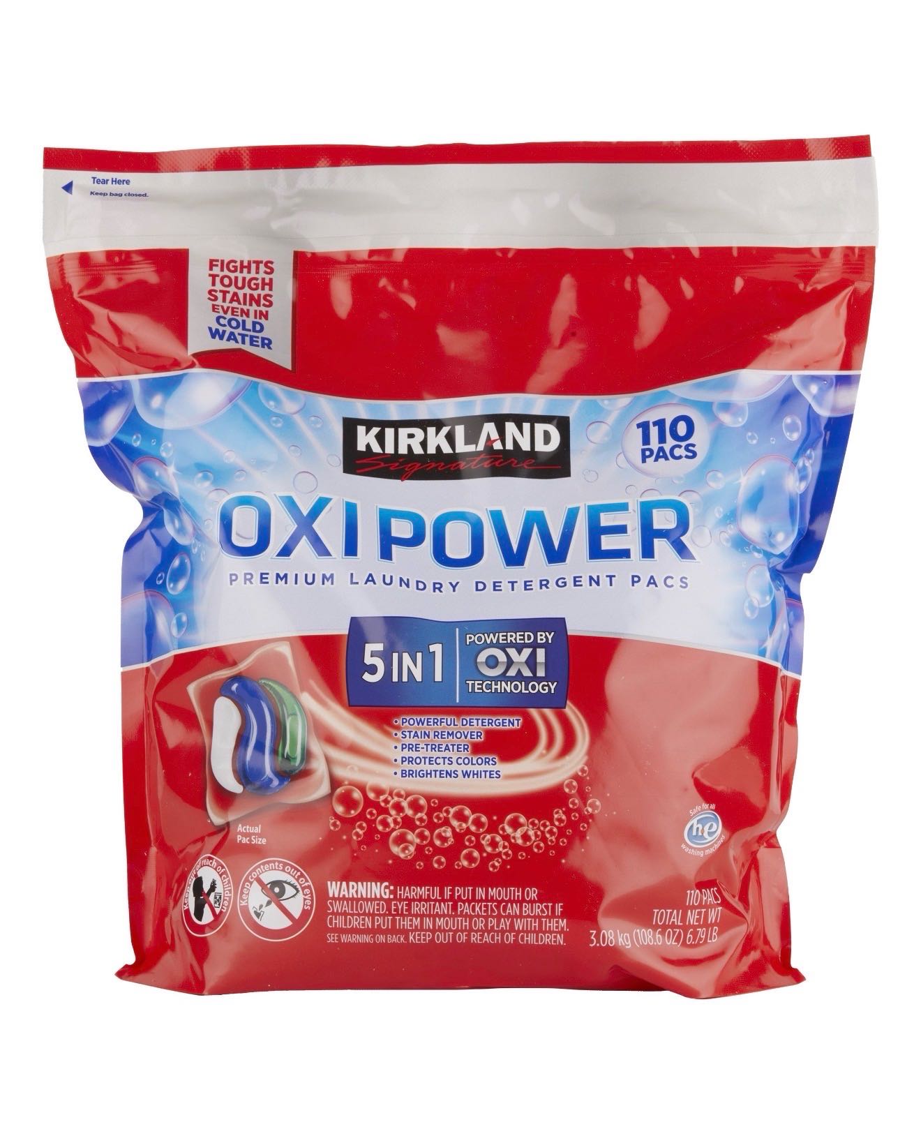 Kirkland Oxy Power 110 шт