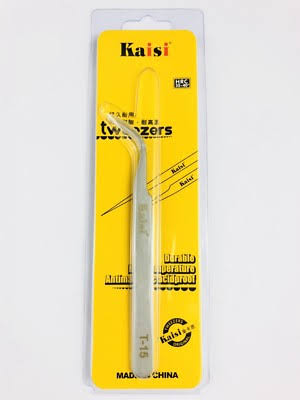 Kaisi T-15 Frosted Tweezers  (Uglovoy pinset)