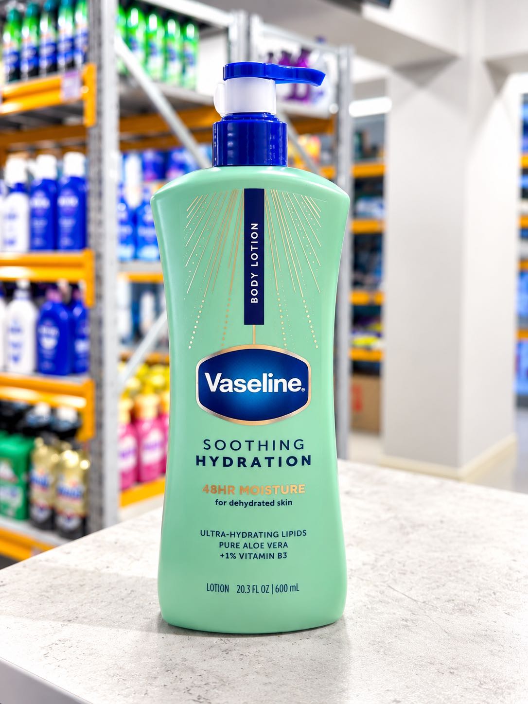 Vaseline лосьон Soothing 600 мл