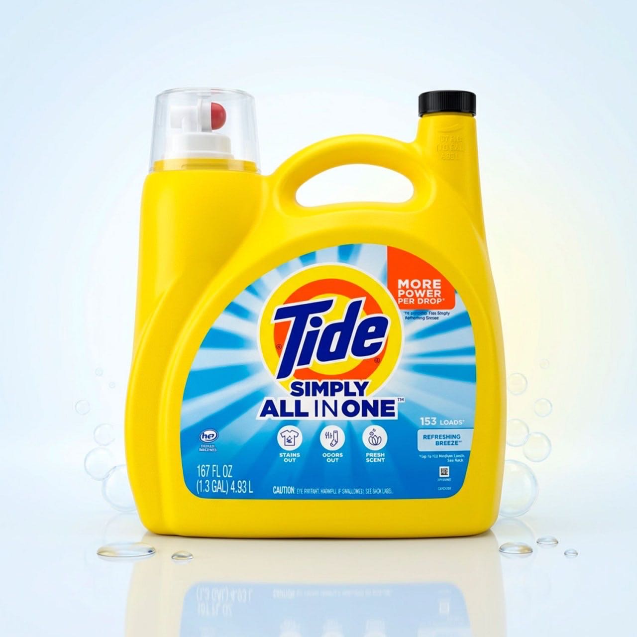 Tide жидкий Simply All In One 153 стирок