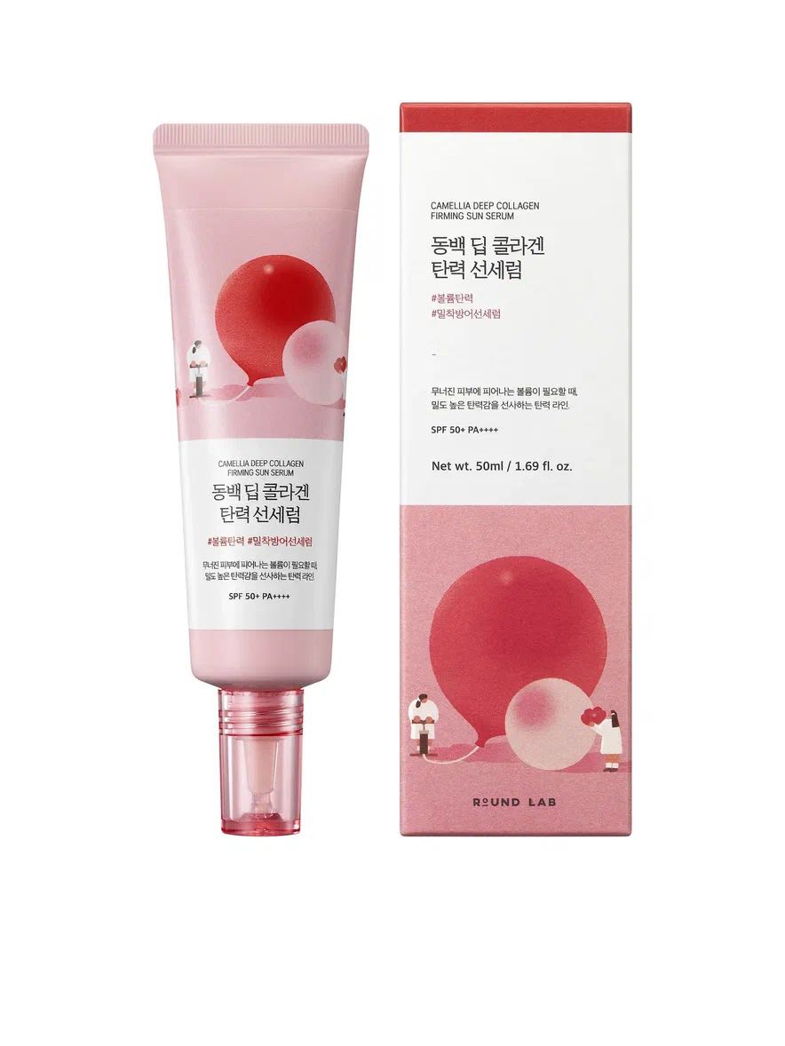 round lab camellia deep collagen spf