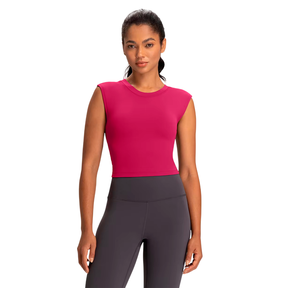 Топ с чашечками с открытой спинкой 