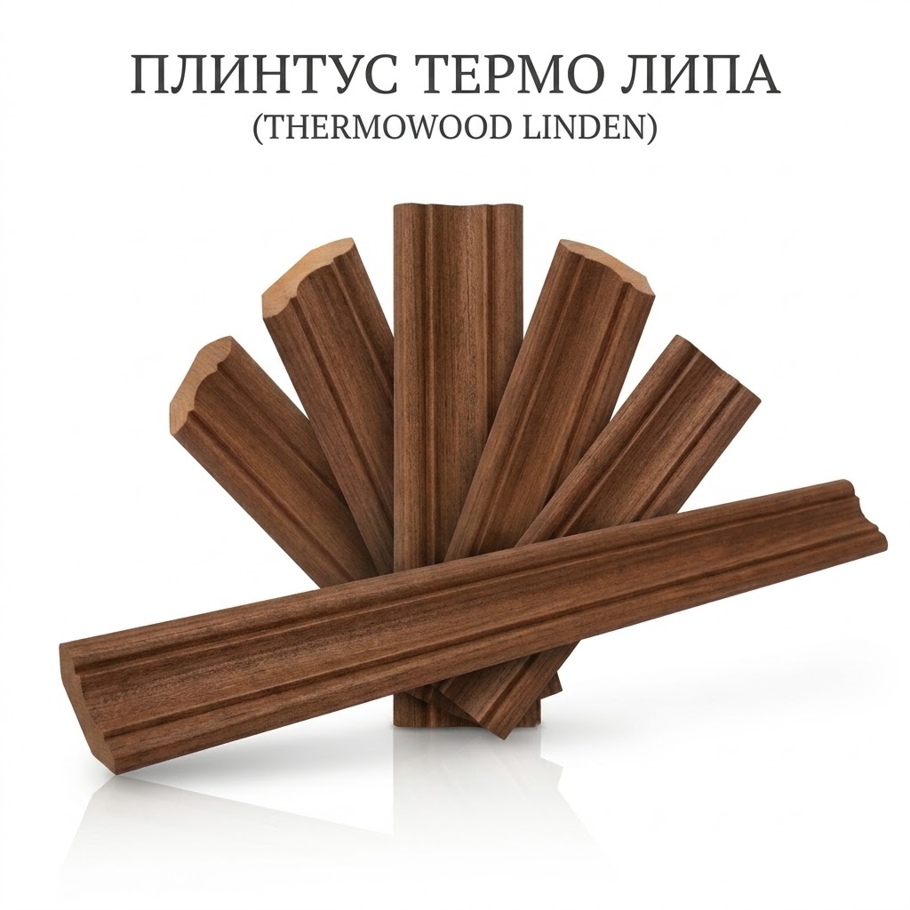 Плинтус термо Липа 2.5м 1