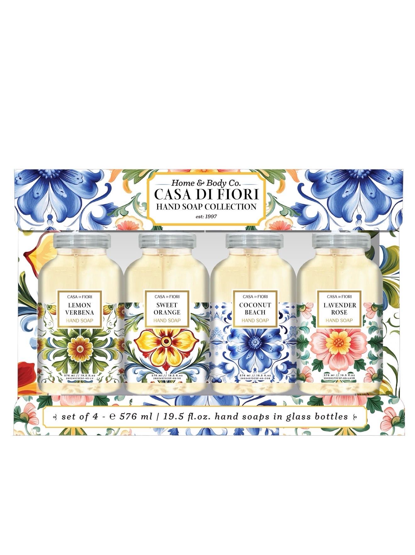 Casa Di Fiori набор жидкого мыло 4шт