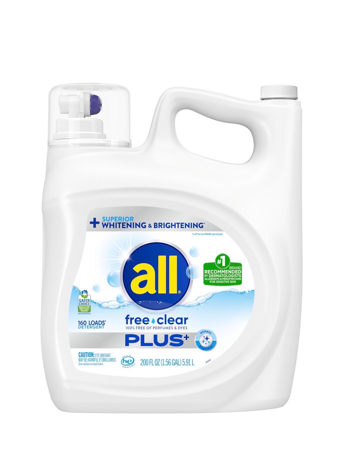 All жидкий Free & Clear 160 стирок