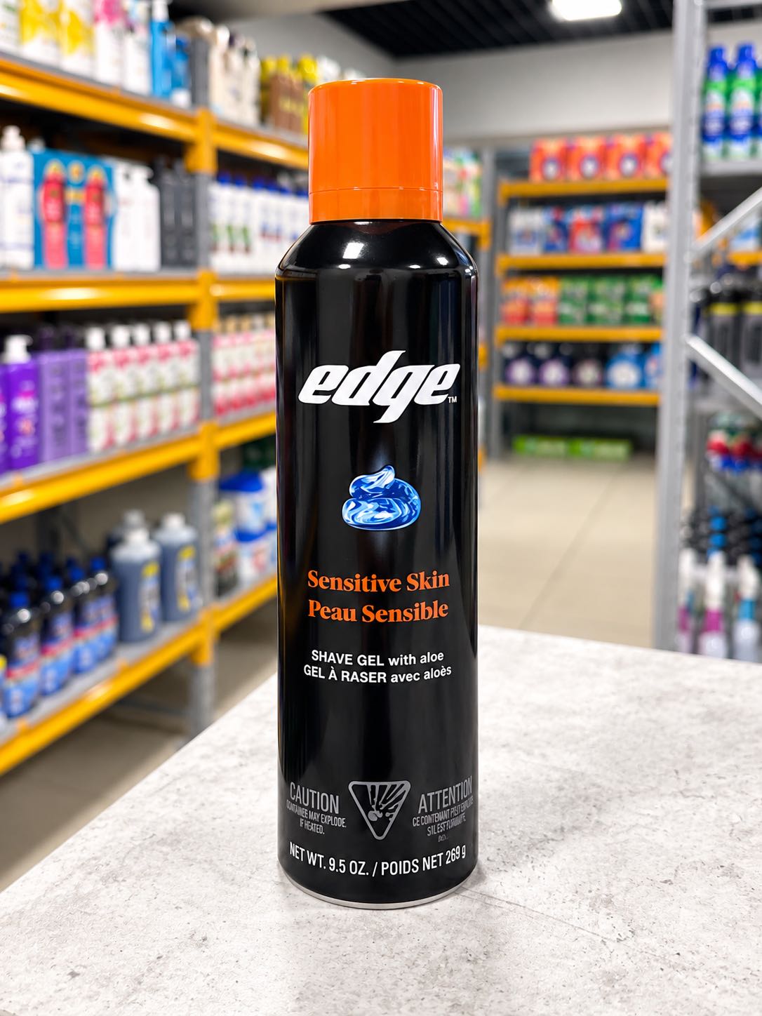 Edge пена Sensitive Skin Shave Gel 269мл