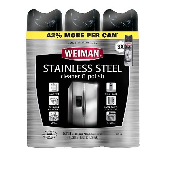 Weiman спрей Stainless Steel 482г