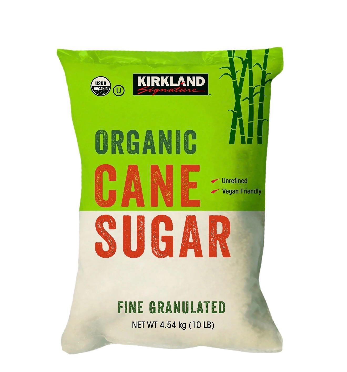 Kirkland сахар Organic 4.54 кг