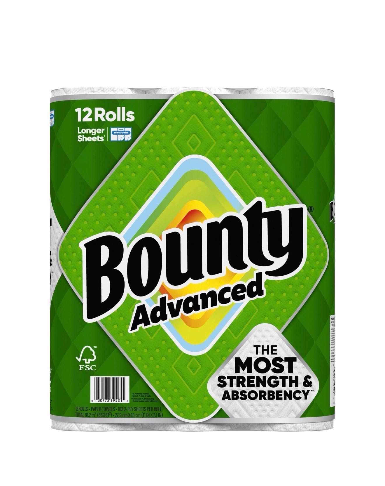 Bounty сухие салфетки