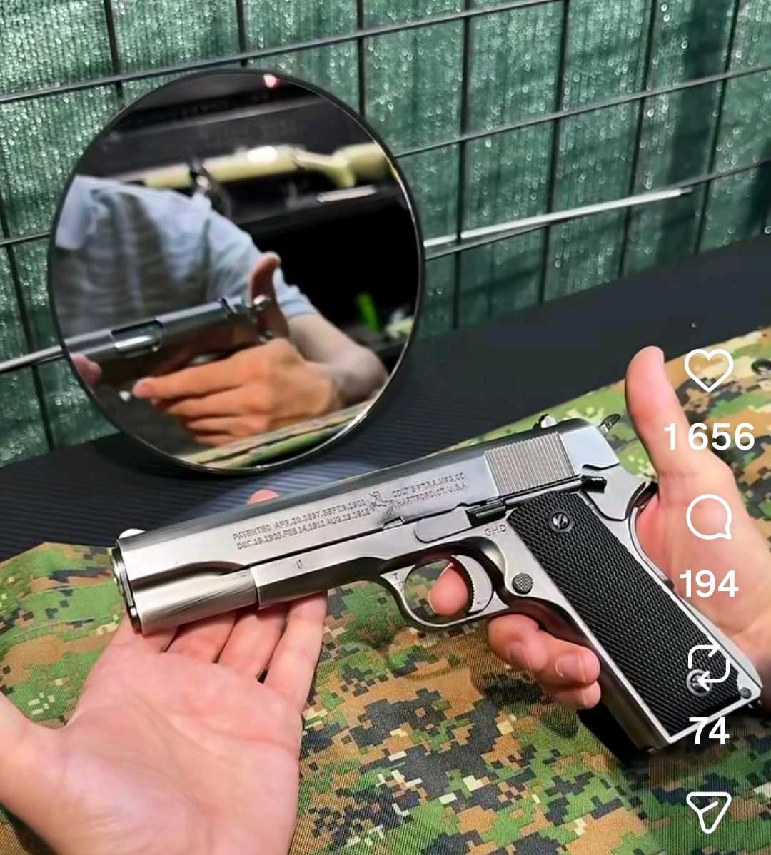 Karopkali Colt Stalnoy Wolfram Spring - airsoft | SPORTGUN.UZ